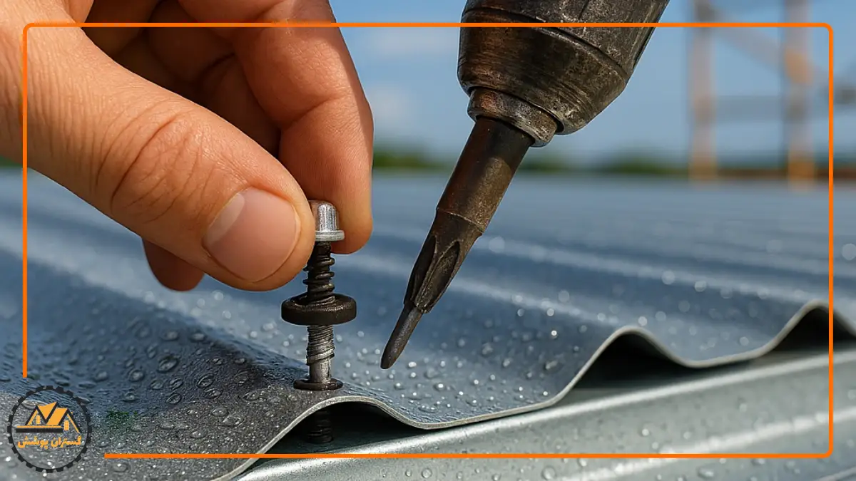 کنترل کیفیت و تحویل پروژه سقف شیروانی