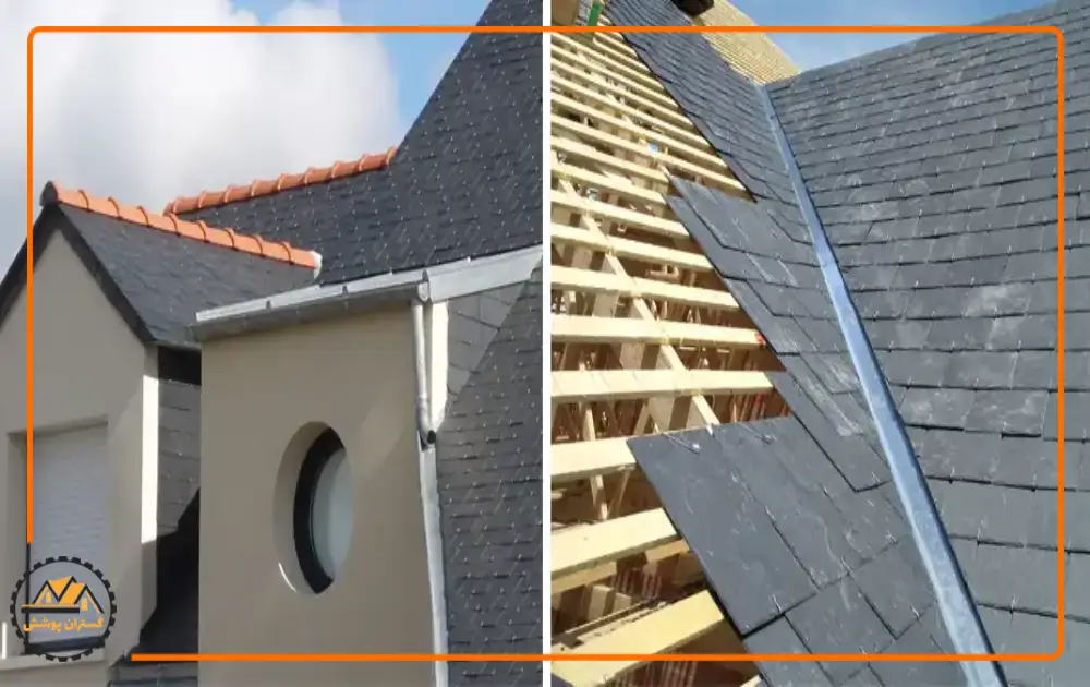 تصویر اجرای آردواز شیروانی