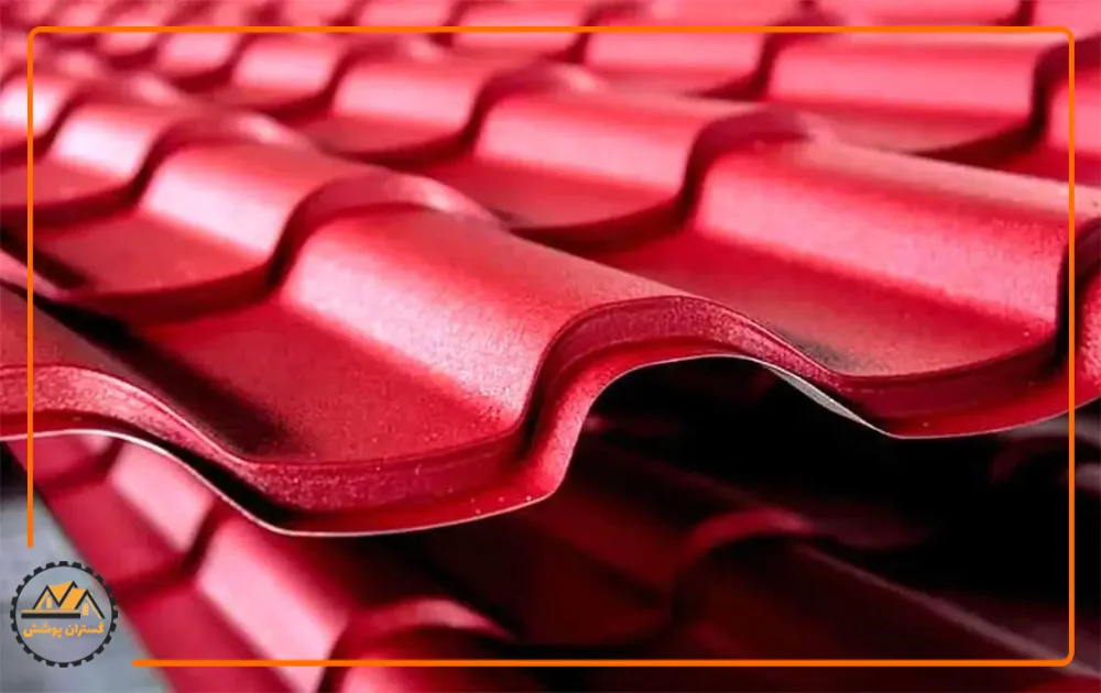 ورق طرح سفال از نمای نزدیک